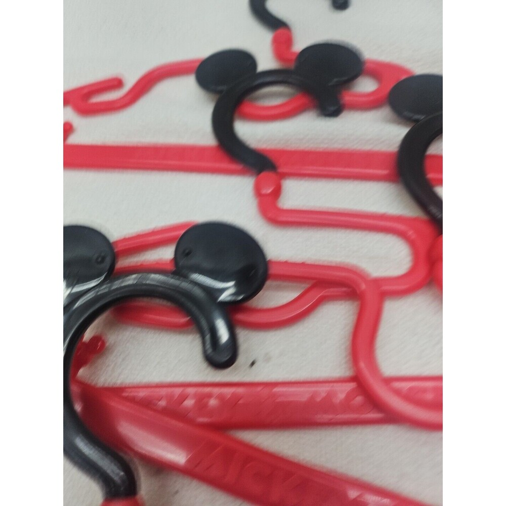 Mickey Mouse Kids Plastic Hangers, Kids Clothes Hangers 4 pieces - Picture 6 of 8